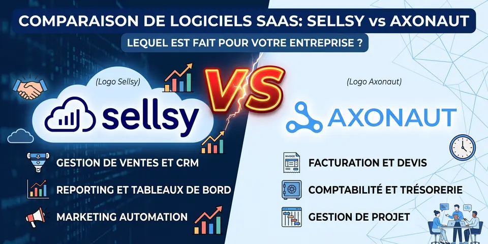 Comparatif Axonaut contre Sellsy pour TPE